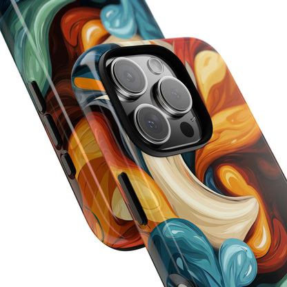 Color Current – Fluid Energy Abstract Phone Case for iPhone, Samsung & Pixel