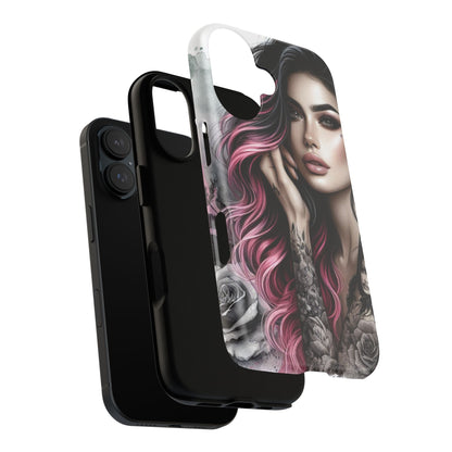 Tattooed Elegance – Gothic Art Mobile Cover