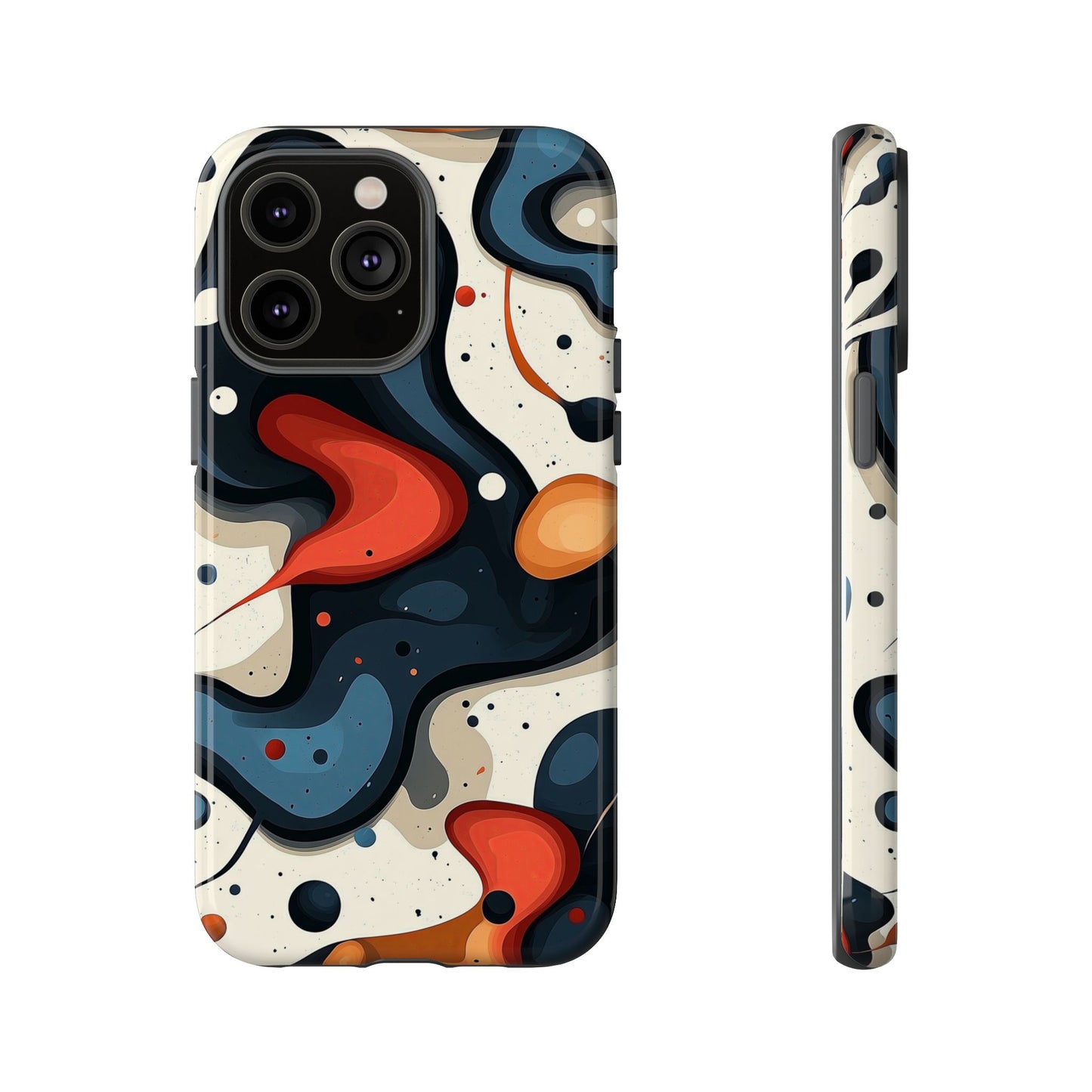 Molten Drift – Abstract Art Phone Case for iPhone, Samsung & Pixel