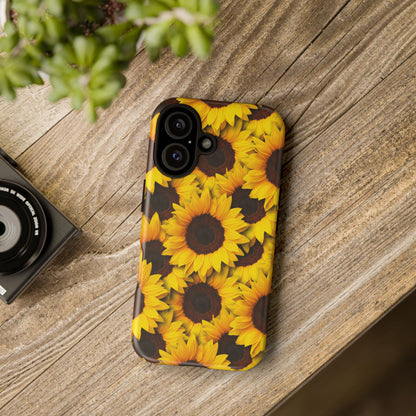 Vibrant Sunflower Bloom Mobile Case