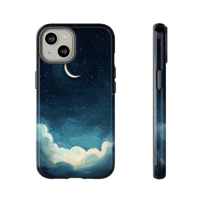 Midnight Aurora Watercolor Phone Case for iPhone, google Pixel & Samsung