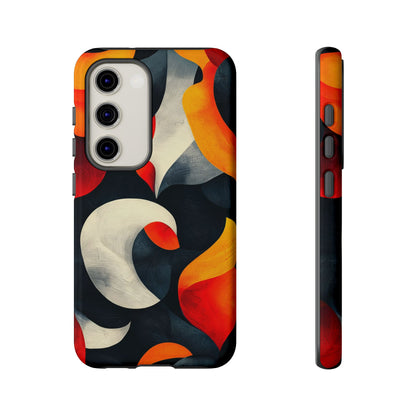 Molten Flow – Abstract Flame Phone Case for iPhone, Samsung & Pixel