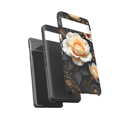 Elegant 3D Floral Design, Botanical Phone Case design for Iphone.