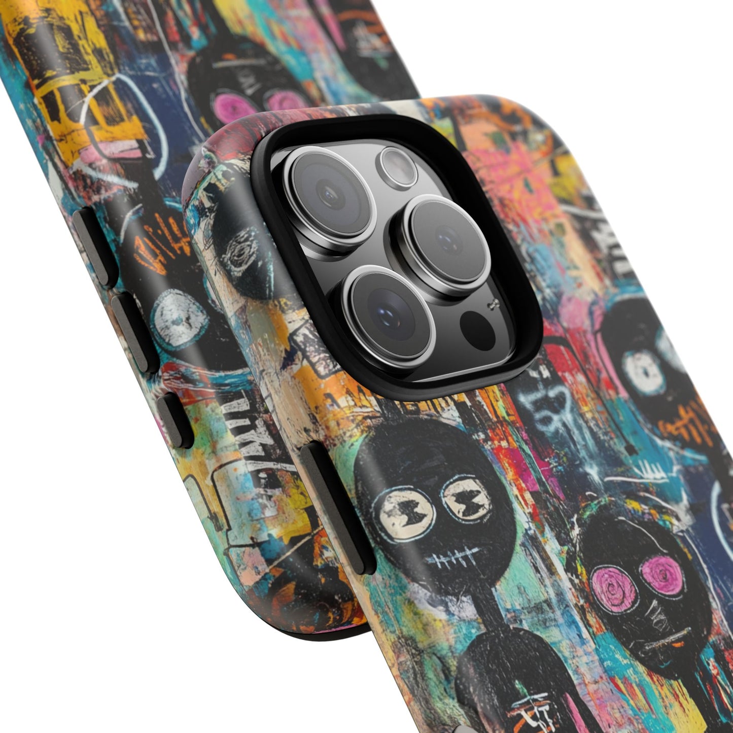 Basquiat Phone Case – Graffiti iPhone Cover - iPhone, Samsung & Google Pixel Cover - Artistic Painting Case,  Art Lover Gift