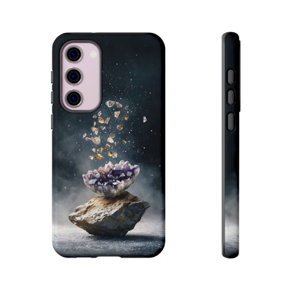 Mystic Amethyst Stones Phone Case for iPhone, Samsung & Google Pixel