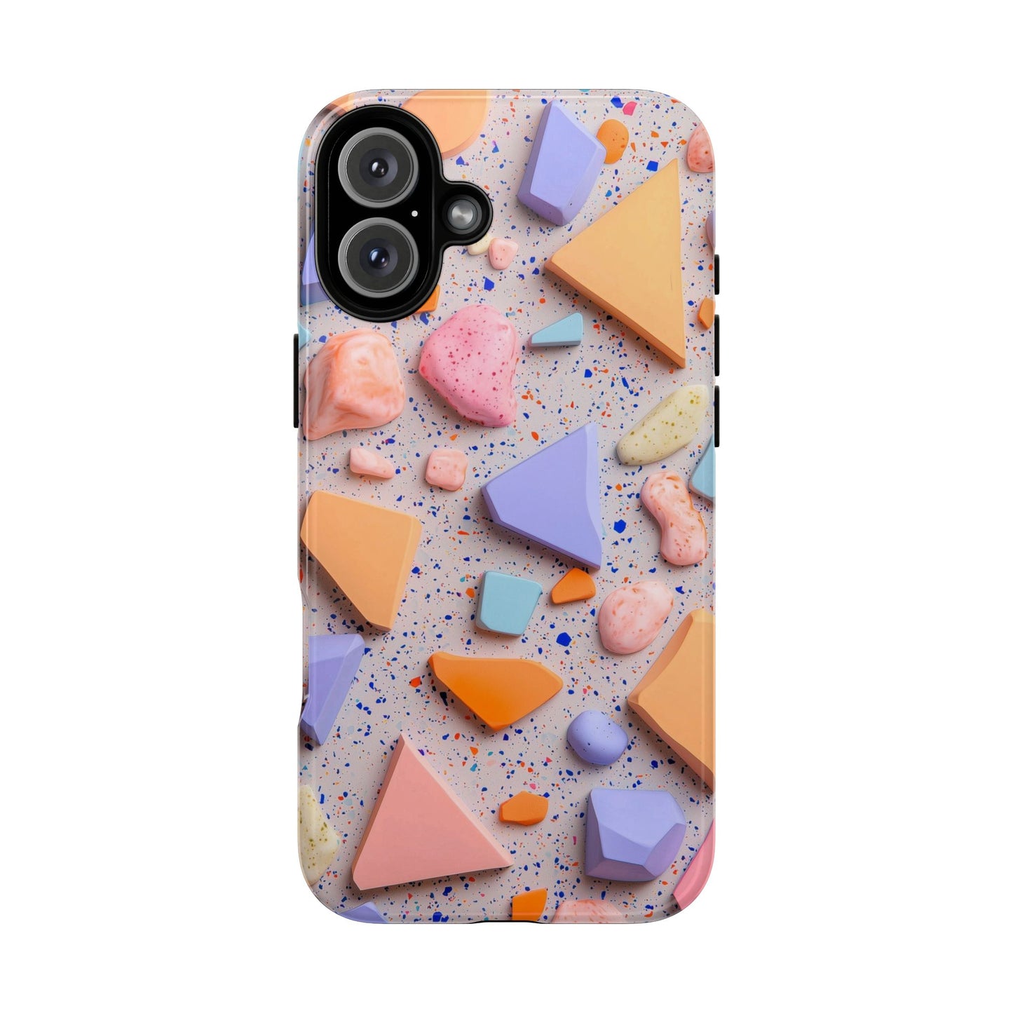 Playful Pastel Terrazzo Phone Case for iPhone, google Pixel & Samsung