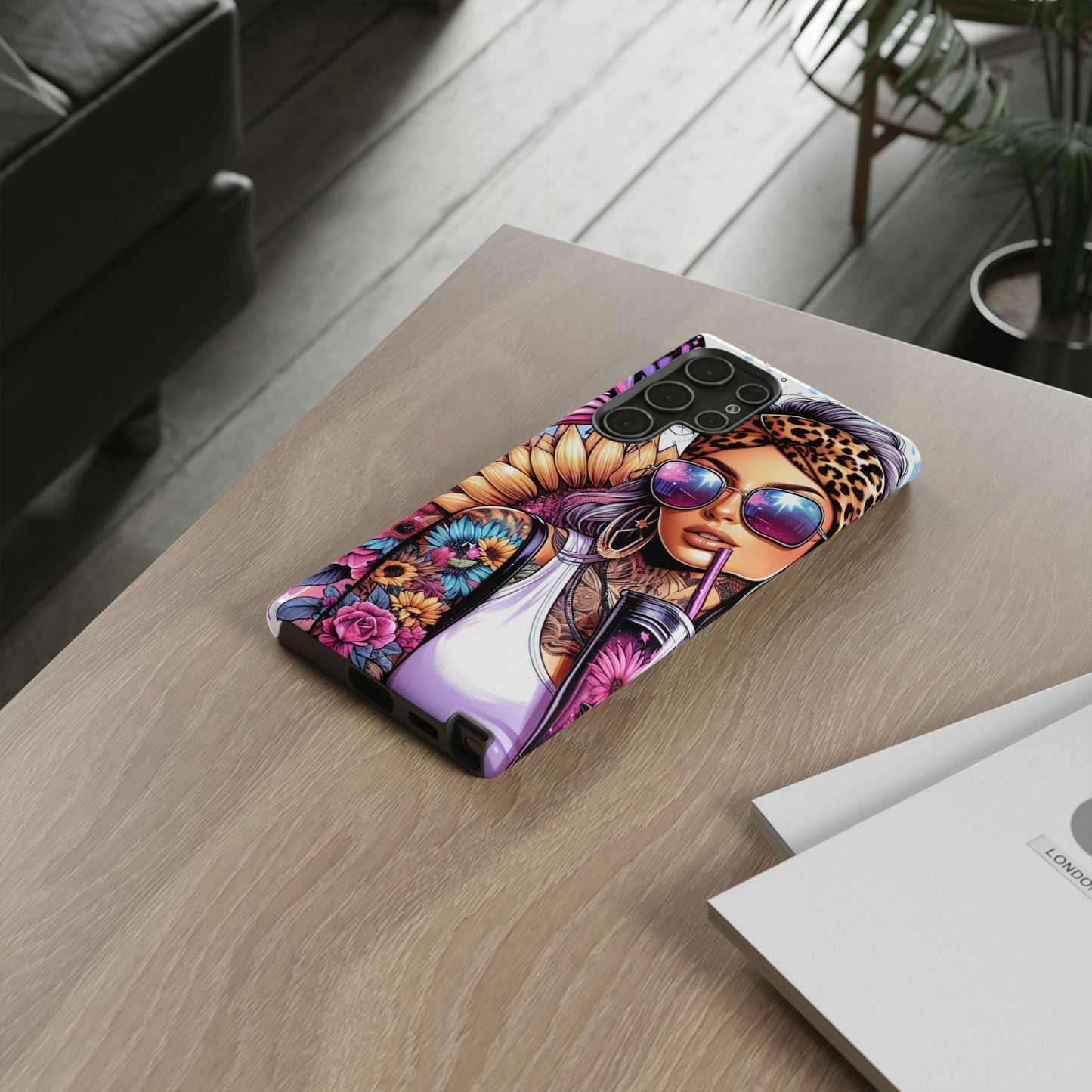 Boho Summer Vibes – Floral Chic & Butterfly Aesthetic Mobile Cover