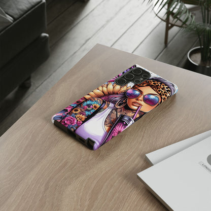 Boho Summer Vibes – Floral Chic & Butterfly Aesthetic Mobile Cover