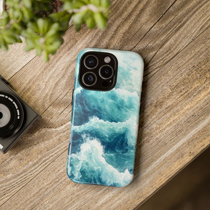 Seafoam Serenity Watercolor Phone Case for iPhone, google Pixel & Samsung