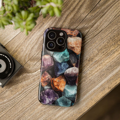 Crystal Gemstone Phone Case for iPhone, Samsung & Google Pixel
