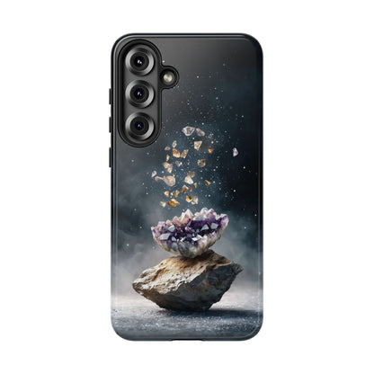 Mystic Amethyst Stones Phone Case for iPhone, Samsung & Google Pixel