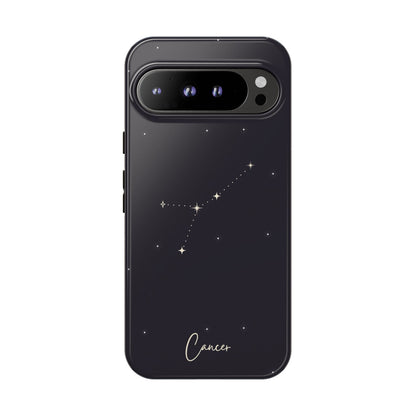 Cancer Zodiac Starscape Phone Case – Mystical Galaxy Design – Cosmic Style for iPhone, Samsung & Google Pixel