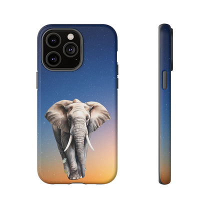 Celestial Elephant Mobile Cover – Dreamy Night Sky Aesthetic
