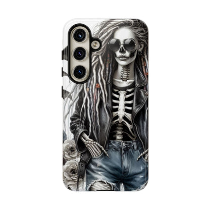 Skull Queen – Gothic Skeleton & Dark Grunge Mobile Cover