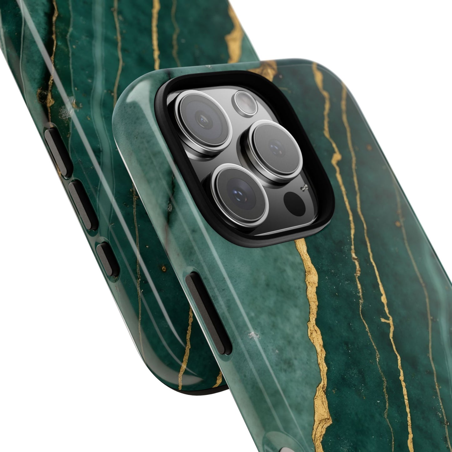 Jade Green Marble Case Design