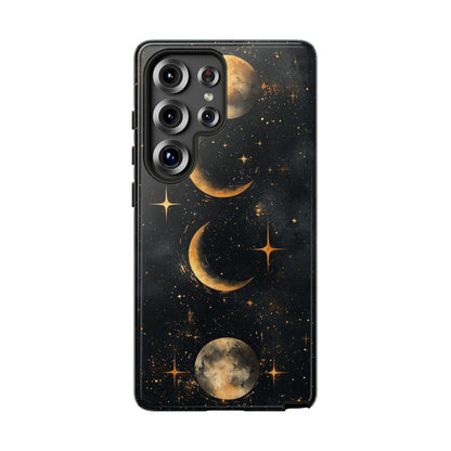 Lunar Phases Boho Moon Phone Case for iPhone, Pixel & Samsung