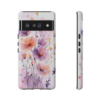 Botanical Bliss Watercolor Phone Case for iPhone, google Pixel & Samsung