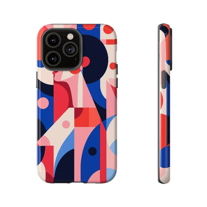 Modern Muse – Bold Abstract Portrait Phone Case for iPhone, Samsung & Pixel