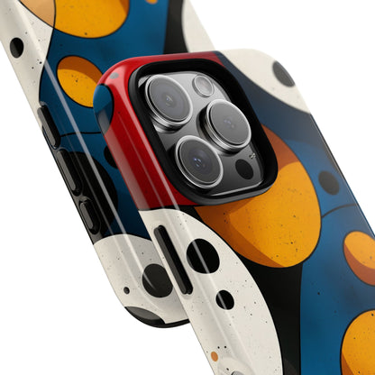 Retro Pop Abstract Terrazzo Phone Case for iPhone, Pixel & Samsung