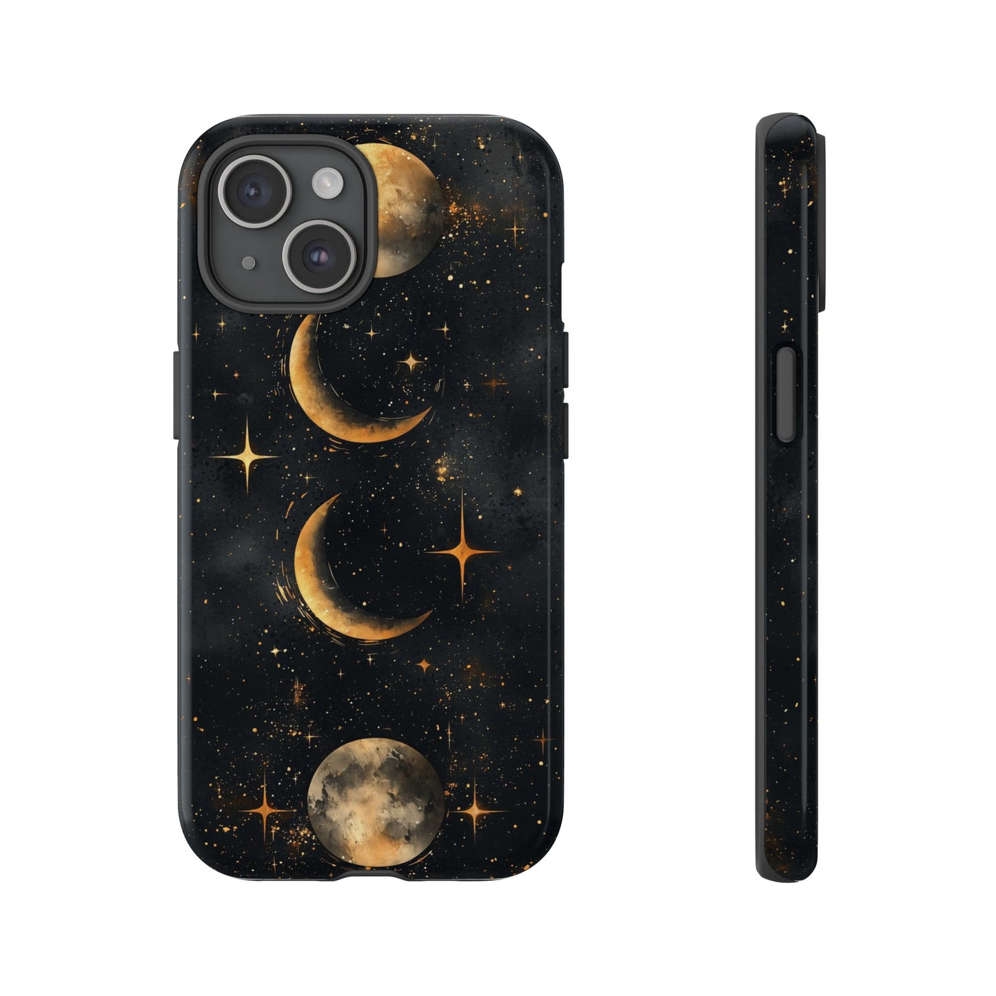 Lunar Phases Boho Moon Phone Case for iPhone, Pixel & Samsung