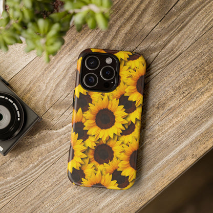 Vibrant Sunflower Bloom Mobile Case