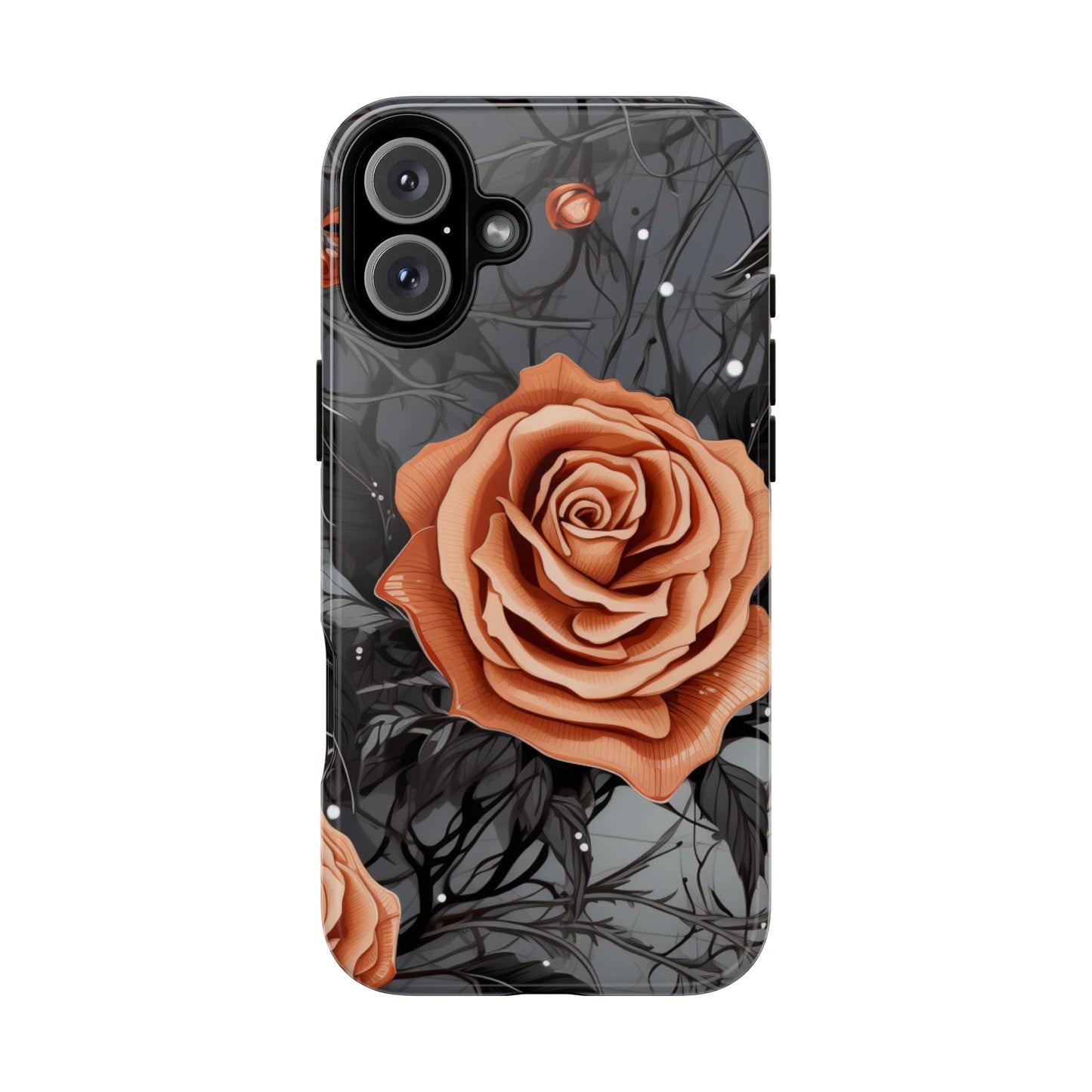 Mystic Noir Rose Mobile Case