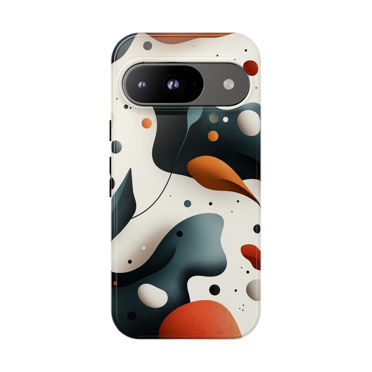 Midnight Bloom – Organic Abstract Phone Case for iPhone, Samsung & Pixel