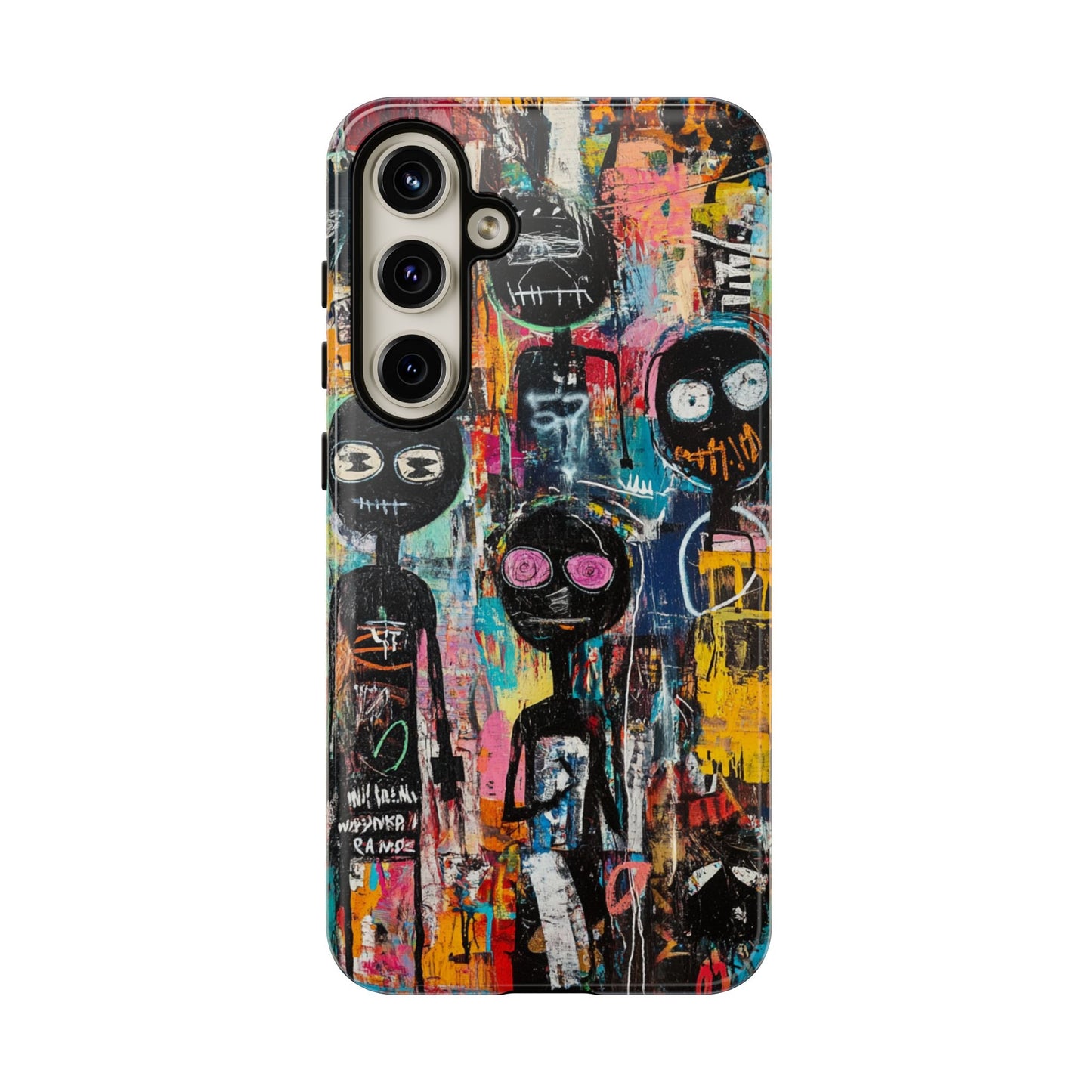 Basquiat Phone Case – Graffiti iPhone Cover - iPhone, Samsung & Google Pixel Cover - Artistic Painting Case,  Art Lover Gift
