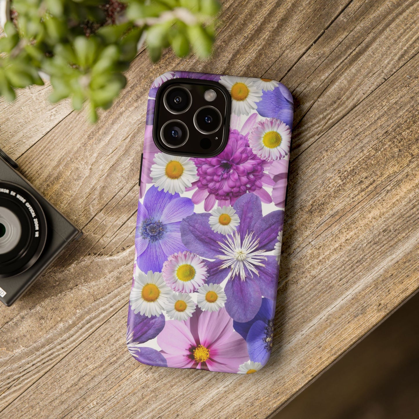 Lavender Blossom Floral Mobile Case