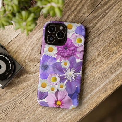 Lavender Blossom Floral Mobile Case