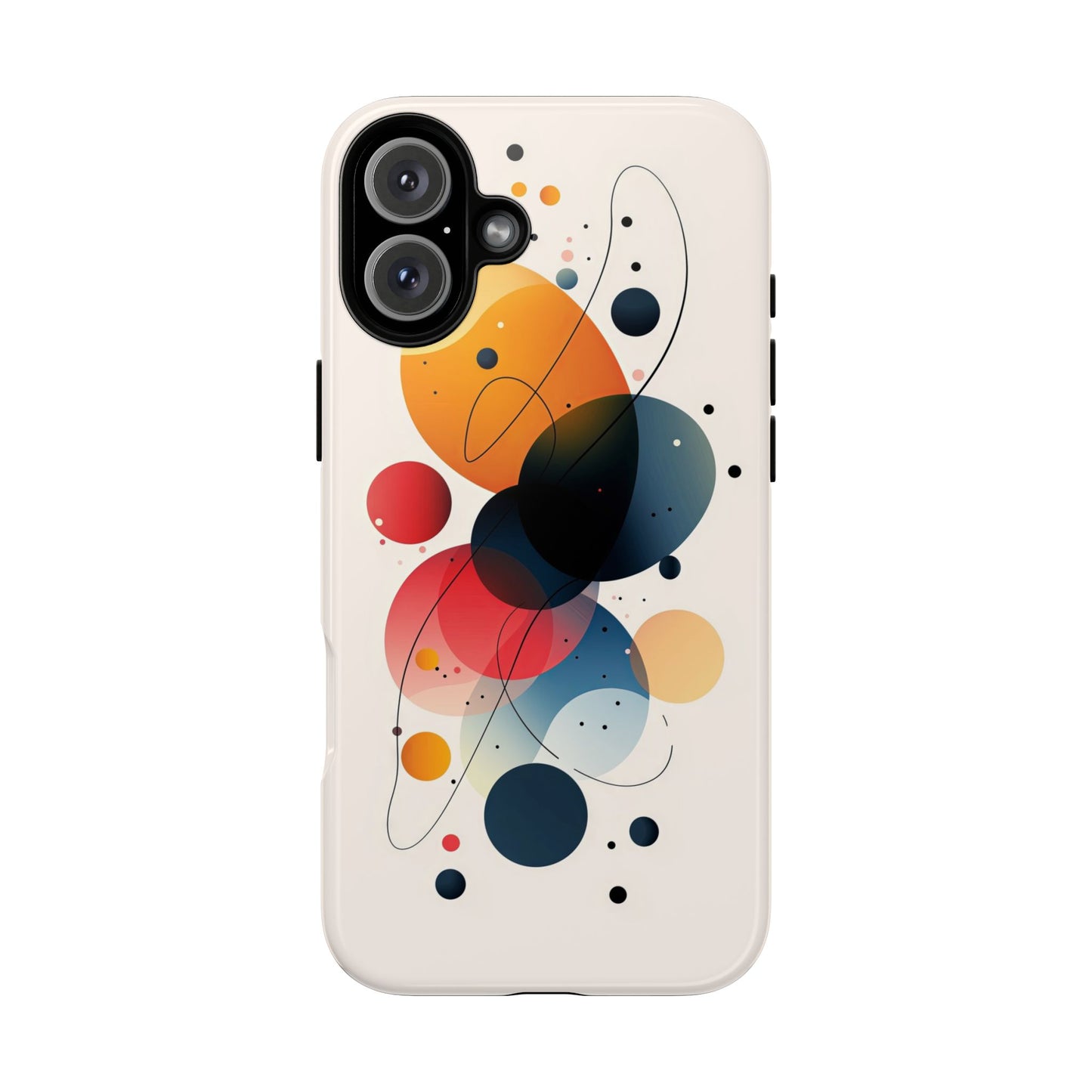 Galactic Echo – Abstract Minimalist Phone Case for iPhone, Samsung & Pixel
