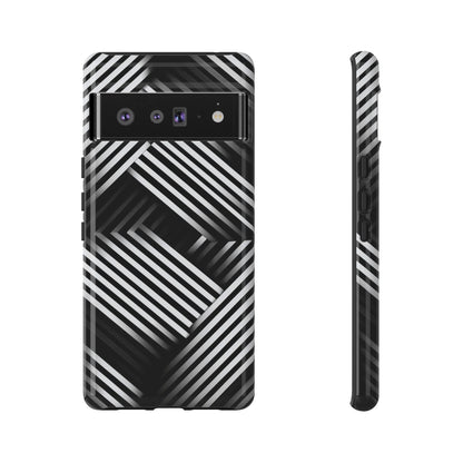 Monochrome Matrix Phone Case for iPhone, Pixel & Samsung