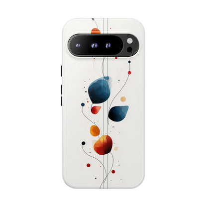 Celestial Dots Abstract Phone Case – Space-Inspired Art for iPhone, Samsung & Pixel