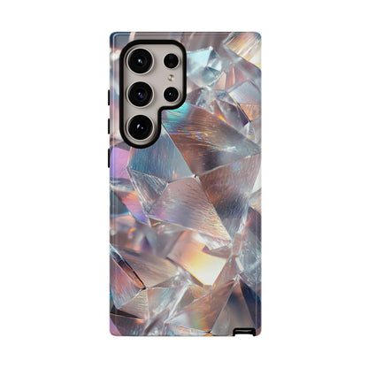 Iridescent Crystal Matching Couple Phone Case – Shimmer & Shine for iPhone, Samsung & Google Pixel