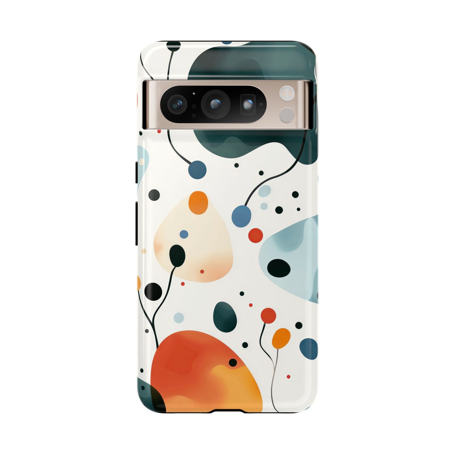 Neural Bloom – Organic Abstract Art Phone Case – iPhone, Google Pixel, Samsung