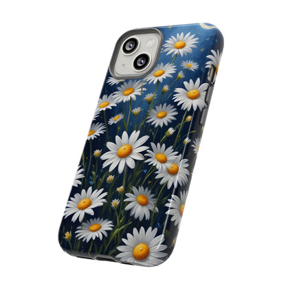 Witchy Daisy Flowers Phone Case Vintage Botanical Cover