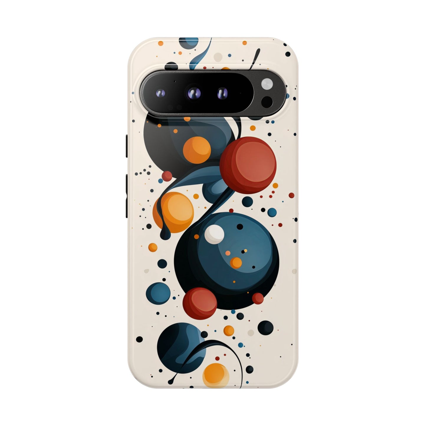 Cosmic Orbit – Abstract Sphere Phone Case for iPhone, Samsung & Pixel