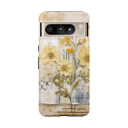 Vintage Botanical Floral Mobile Case