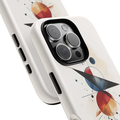 Orbital Drift – Abstract Space Geometry Phone Case for iPhone, Samsung & Pixel