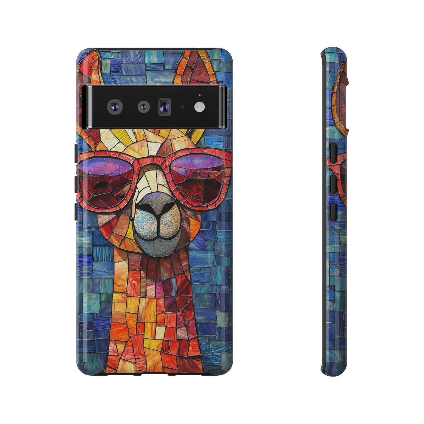 Tall Grace – Stained Glass Giraffe Phone Case for iPhone, Samsung & Pixel