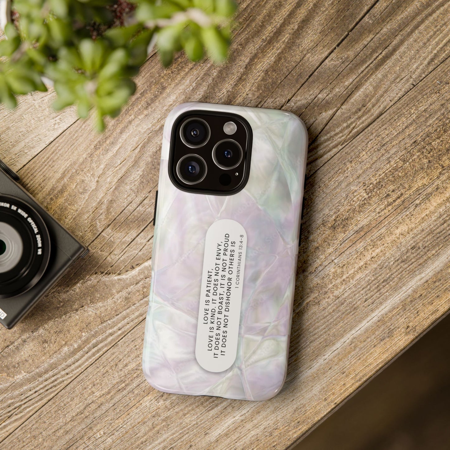 Customized Bible Verse Phone Case – Custom Christian Scripture Cover, Crystal Phone Case, Unique Gift for iPhone, Samsung  & Google Pixel – Protective & Stylish Cover"