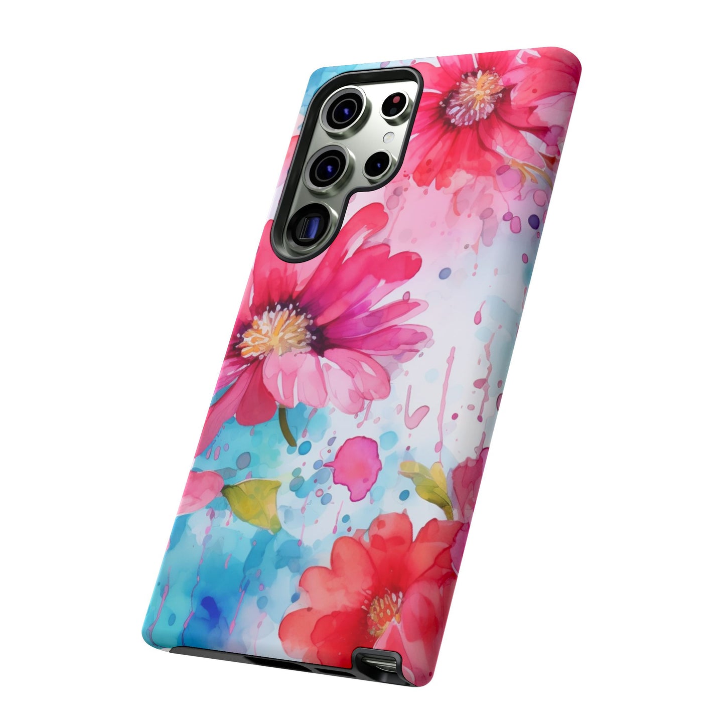 Watercolor Bloom Floral Mobile Case