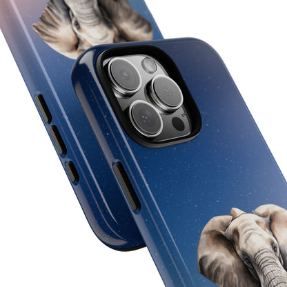 Celestial Elephant Mobile Cover – Dreamy Night Sky Aesthetic