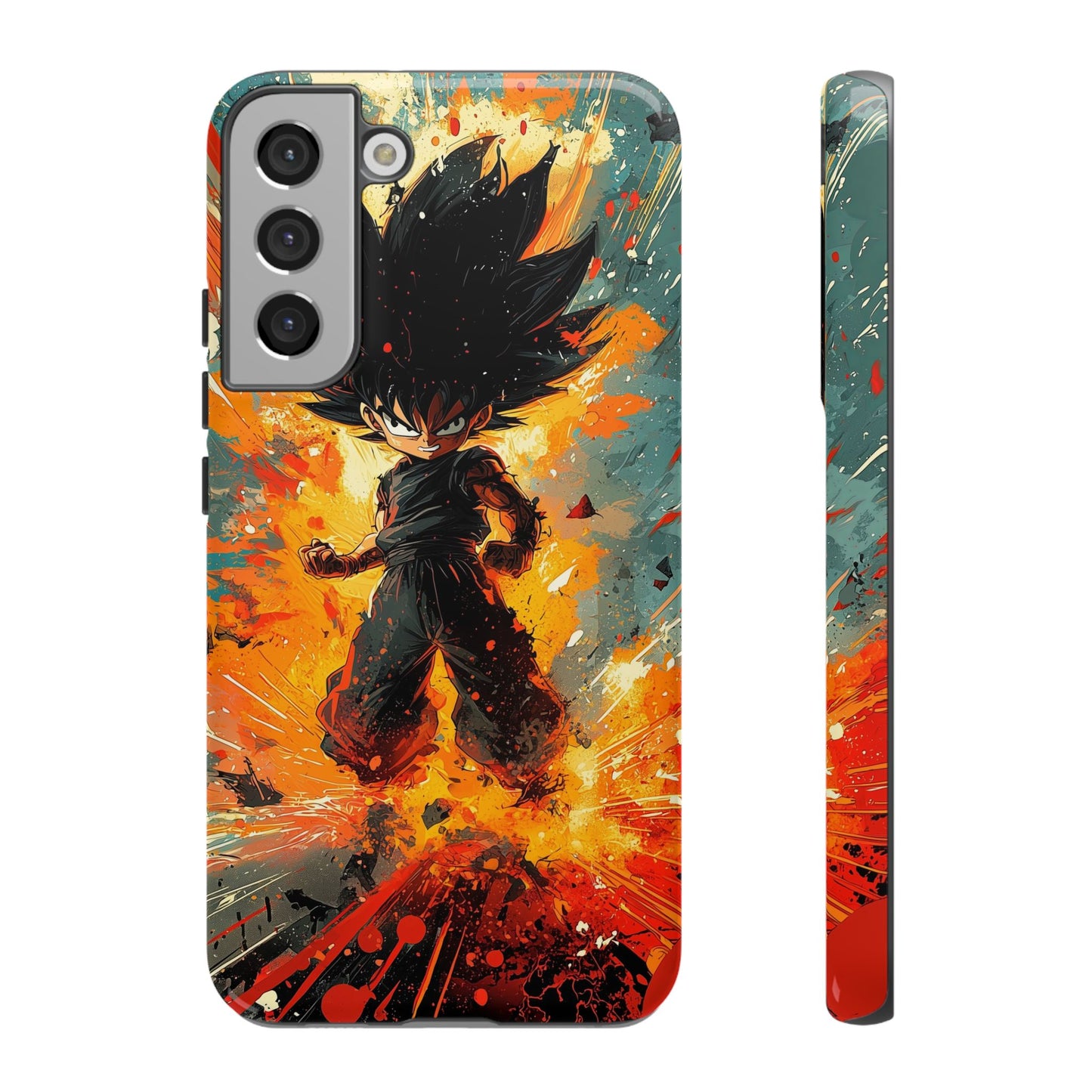 Mini Warrior Rage | Chibi Power Surge Phone Case for iPhone, Samsung & Pixel