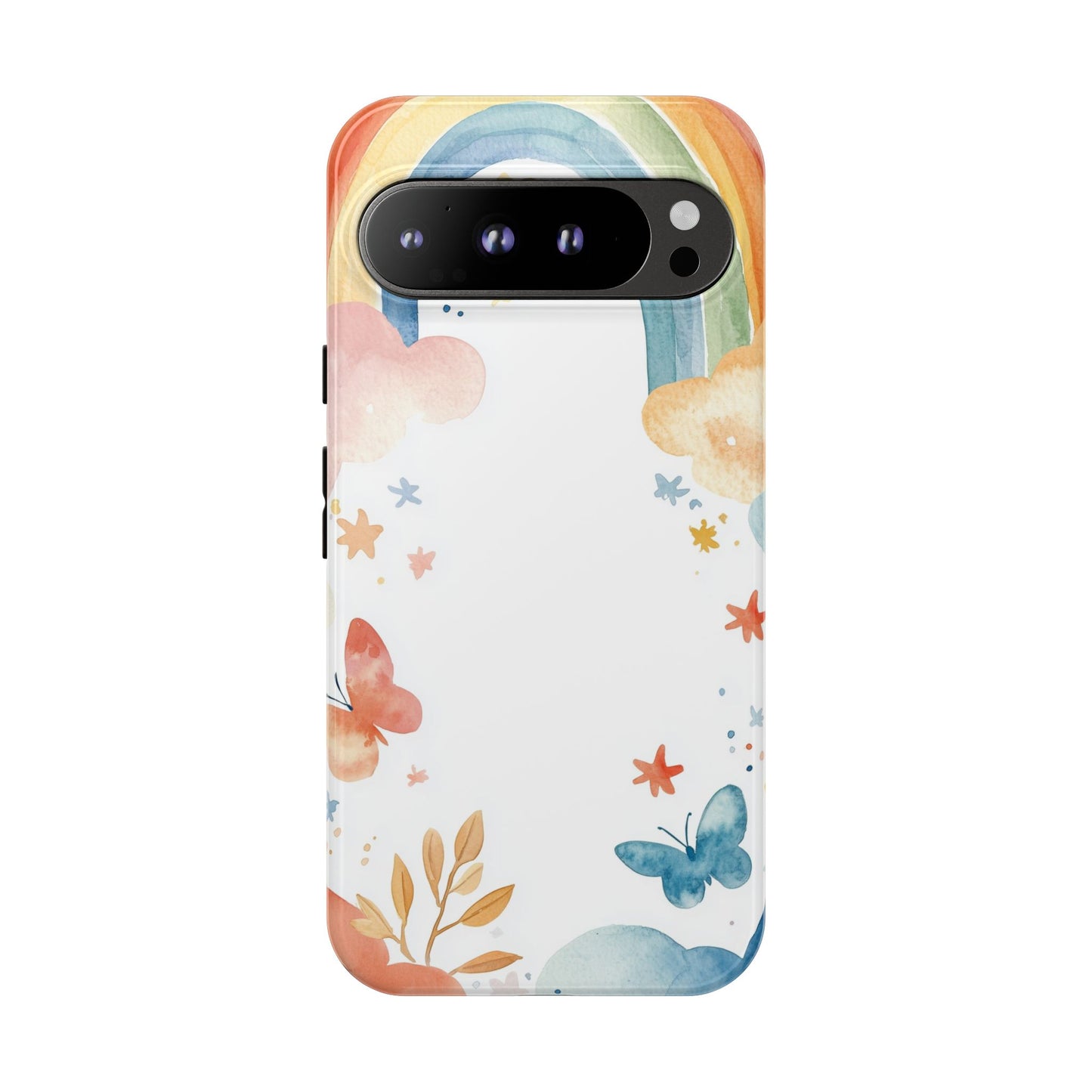 Dreamy Skies & Rainbows Watercolor Phone Case for iPhone, google Pixel & Samsung