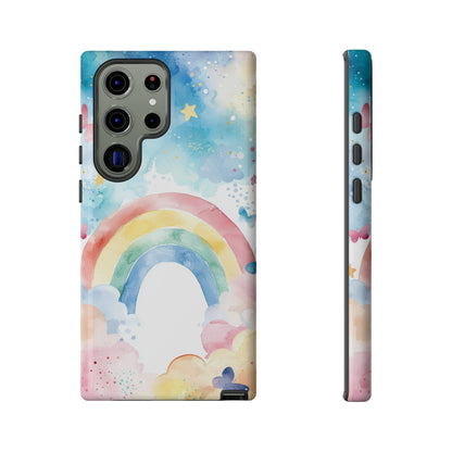 Mystic Splash Rainbow Watercolor Phone Case for iPhone, google Pixel & Samsung