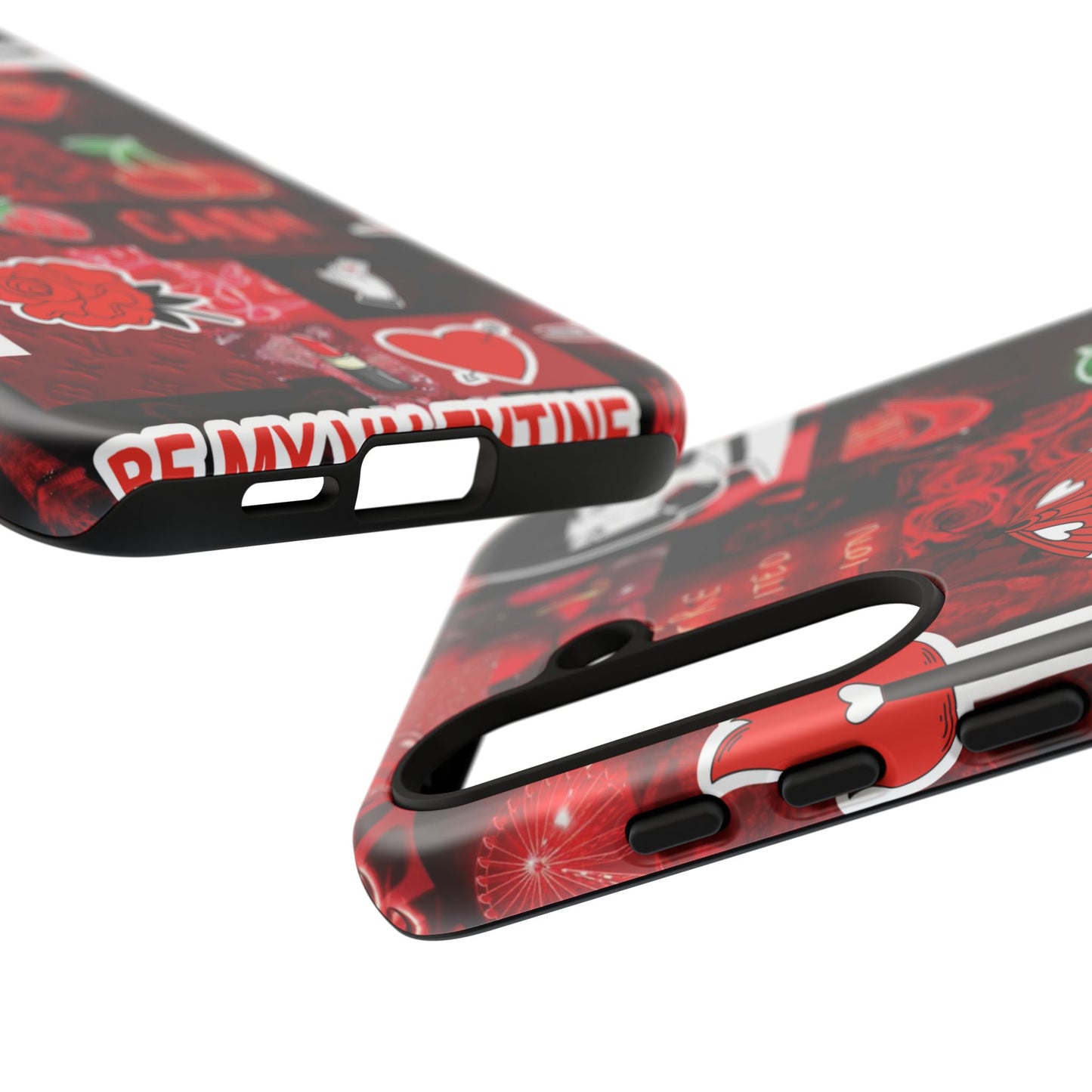 Red Pop Art Neon Vibes Phone Case