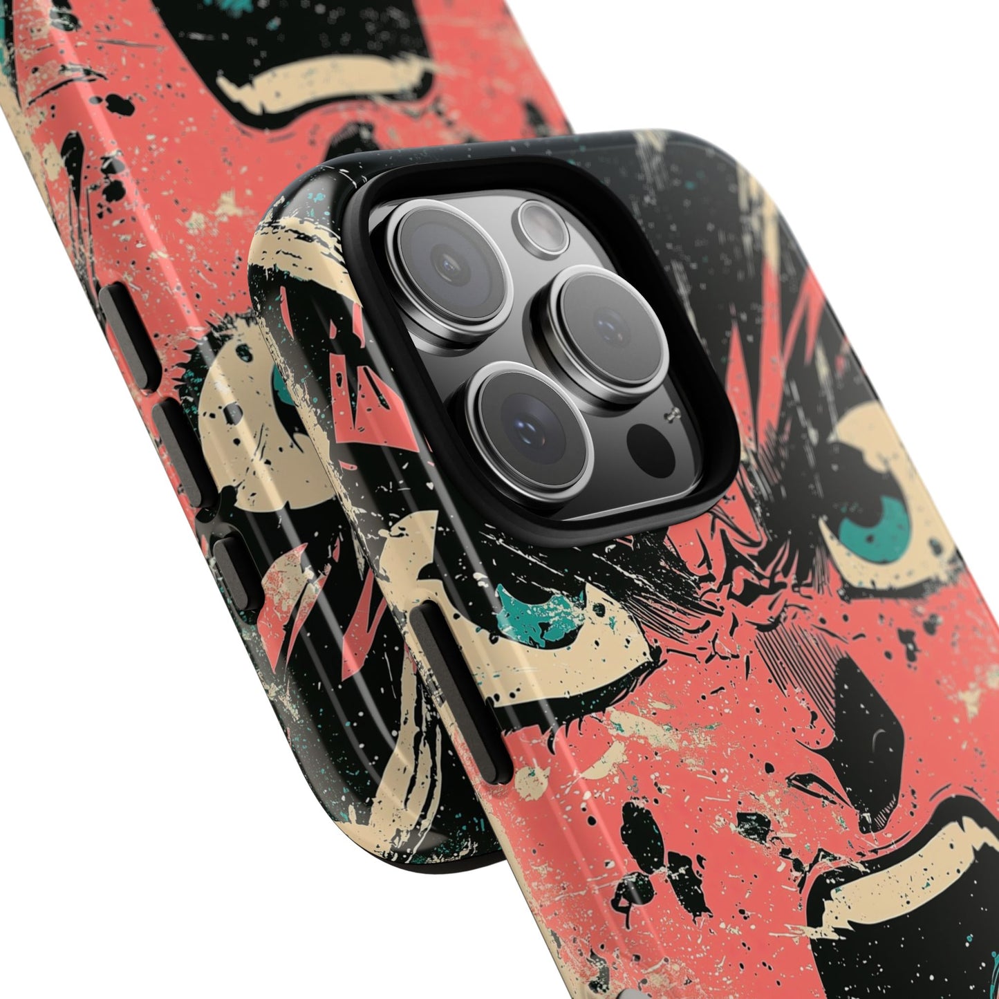 Rage Unleashed | Retro Scream Manga Phone Case for iPhone, Samsung & Pixel