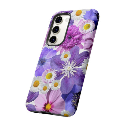 Lavender Blossom Floral Mobile Case