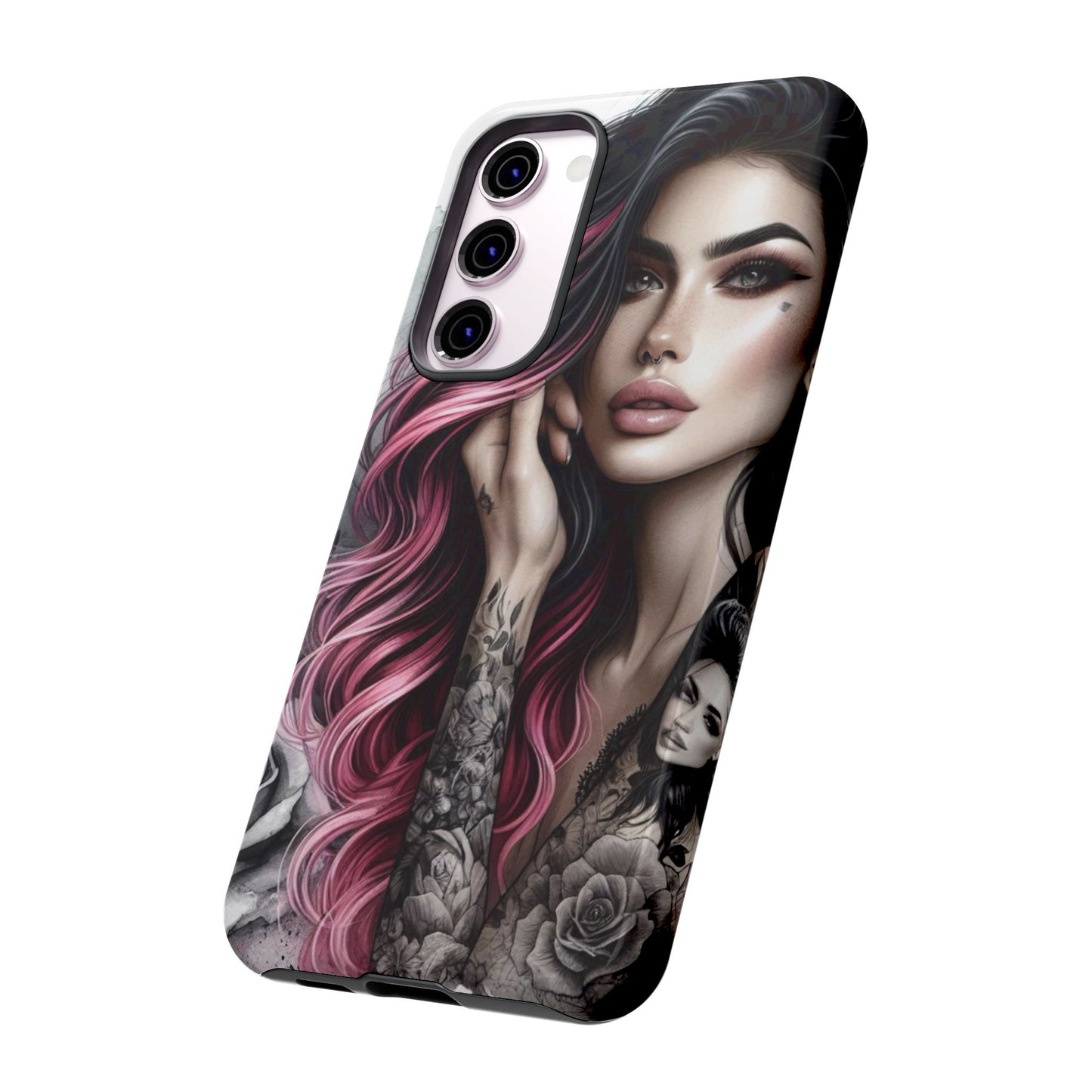 Tattooed Elegance – Gothic Art Mobile Cover